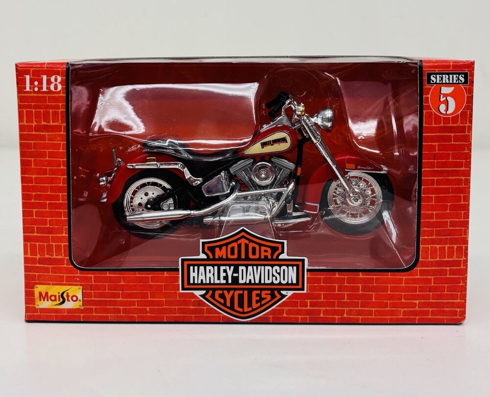 Maisto 1:18 Harley Davidson 1986 FLST Heritage Softail Evolution Series 5 New